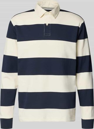 Mc Neal Poloshirt mit kurzer Knopfleiste in Dunkelblau, Gr&ouml;&szlig;e XXL