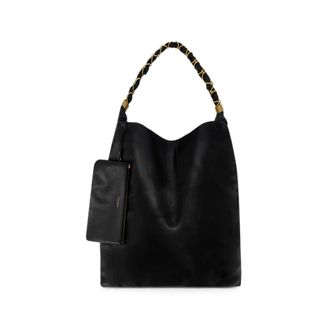 Saint Laurent YSL-plaque Chain-link Tote Bag