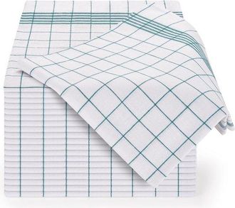 OEM Juego De Pa&ntilde;os De Cocina Premium, 45 X 65 Cm, Paquete De 20, Pa&ntilde;os De Cocina, Lavables A M&aacute;quina, Altamente Absorbentes, Verde Claro