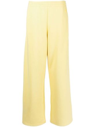 Moncler Pantaloni sportivi a gamba ampia - Giallo
