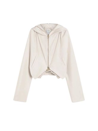 Sportmax Sportmax Seiden-Kimonojacke Beige