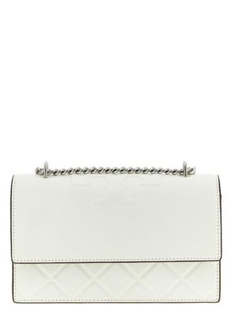 Tory Burch White Fleming Small Shoulder Bag