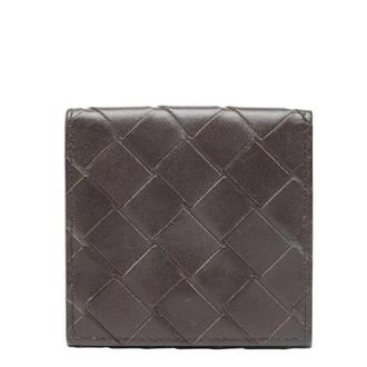 Bottega Veneta Pre-owned Wallets, female, Brown, Size: ONE SIZE Pre-owned Intrecciato Leather Coin Case