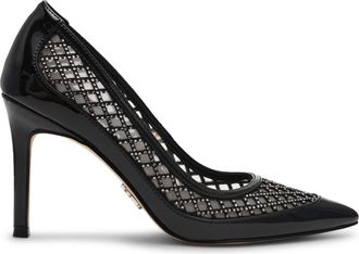 Steve Madden Womens Saxxon 018 Heels - Black - Size UK 5