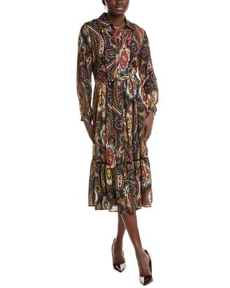 T Tahari Maxi Shirtdress