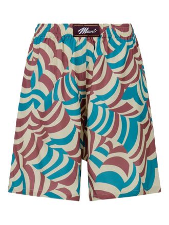 Marni Zwembroek met logo - Beige