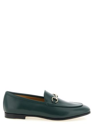 Gucci Green Slip On Loafers