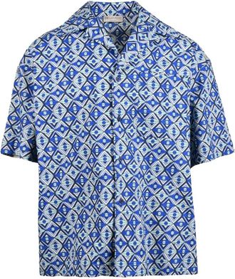 Pucci Hombre, Camisas, Azul, Talla: L