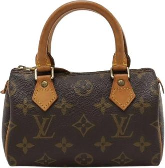Louis Vuitton Pre-owned Mini Bags, female, Brown, Size: ONE SIZE Pre-owned Mini Pouch