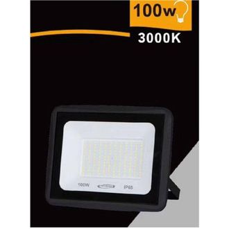 Trade Shop Trade Shop Traesio - Trade Shop - Faretto Led Faro 100watt 9000lm Ip65 Nero Luce Calda Naturale Fredda Ek02-100w-n