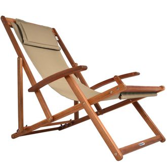 Deuba Casaria Sedia A Sdraio In Legno Di Acacia Pieghevole Traspirante Lettino Da Spiaggia Sedia Da Spiaggia Sdraio Da Giardino Lettino Da Giardino Lettino 