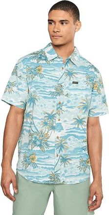 Quiksilver Sundown Classic Woven Mens Clothing Aqua : 2XL, Cotton/Elastane/Spandex