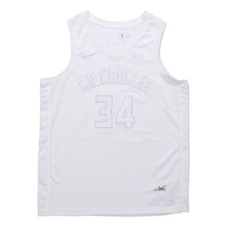 Nike NBA SW20 Milwaukee Bucks MVP 34 ANTETOKOUNMPO G Swingman Jersey White CT4209-100