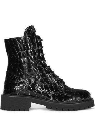 Giuseppe Zanotti Thora lace-up boots - Black