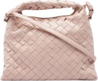 Bottega Veneta Pre-owned Mini Hop - Dames - Vintage Schoudertas - Roze - ONE Size - Leer - Vintage