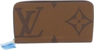 Louis Vuitton Pre-owned Wallets, female, Brown, Size: ONE SIZE Pre-owned Canvas Wallet