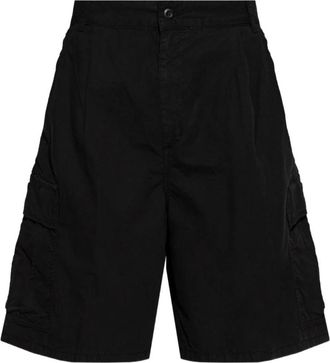 Carhartt Work in Progress Cole Cargo Shorts - Heren - Korte Broeken - Zwart - W34 - Katoen - Korte Broeken