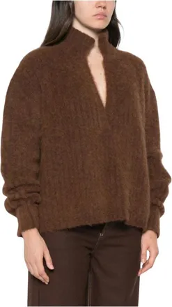 Uma Wang Mujer, Jerseys, Marr&oacute;n, Talla: M