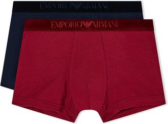 Emporio Armani Values Katoenen Jersey Boxershorts - Heren - Onderbroek - Veelkleurig - S - Katoen - Ondergoed