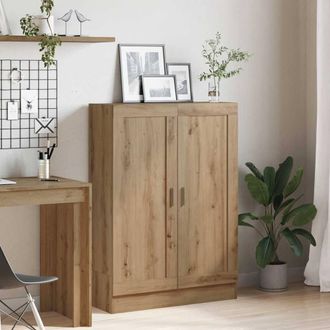 Berkfield Home Classic Book Cabinet Artisan Oak 82.5x30.5x115 cm Engineered Wood in Brown