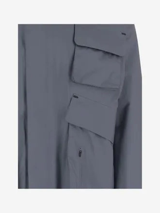 Save The Duck Mens Nylon Jacket Navy Recycled