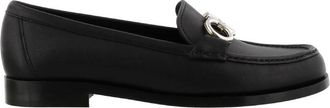 Ferragamo Ladies Black Loafers, US Size 4.5