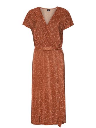 Protest Strandkleid PROTEST Kleid PRTBRESSER, Damen, Gr. XS, EURO, braun (squirrelbraun), Obermaterial: 100% Polyester PES., Kleider Strandkleid