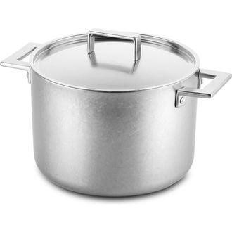 Mepra Attiva Deep Pot in Pewter Silver at Nordstrom, Size Small