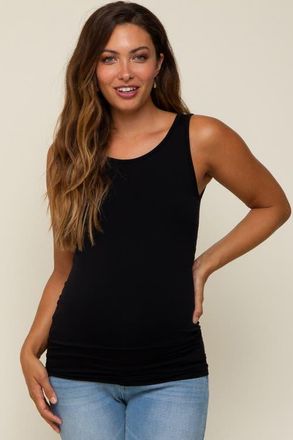 Pinkblush Basic Seamless Tank in Black at Nordstrom, Size Small