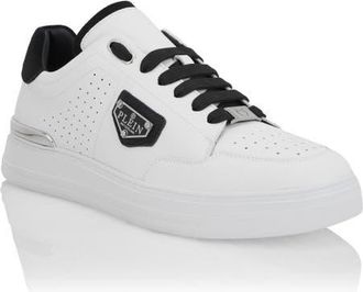 Philipp Plein Low-Top Sneakers Triangle Performance Unisex in White/black at Nordstrom, Size 46