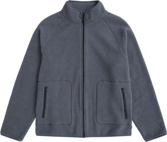 Animal Andy Borg Fleece Jacket in Light Grey at Nordstrom, Size Xx-Large