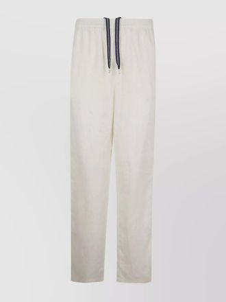 Aspesi linen straight-leg trousers