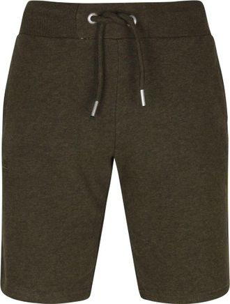 Superdry Sweat Shorts Dunkelgr&uuml;n - Gr&ouml;&szlig;e S