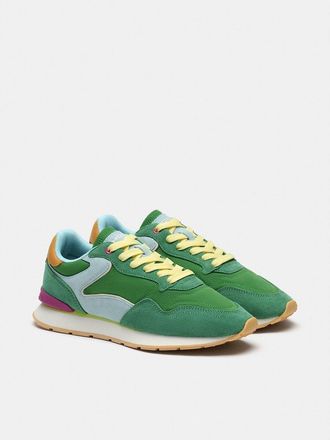 Hoff City Dopamine leren sneakers
