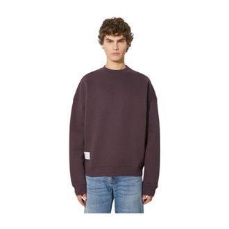 Alpha Industries Sweatshirts - Heren - Sweatshirts - Paars - S - Hoodies & sweatvesten