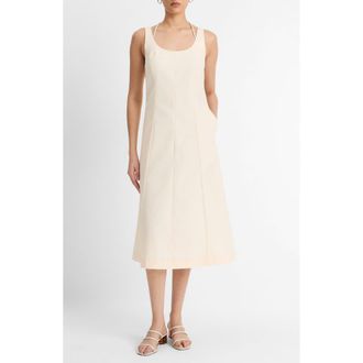 Vince Stretch Cotton Tank Dress in Rose Nectar at Nordstrom Rack, Size 00