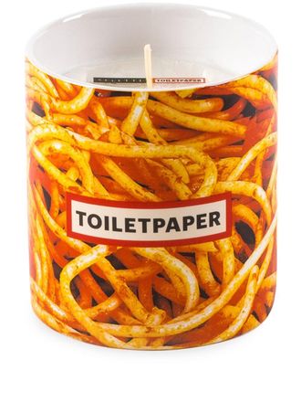 Seletti Spaghetti porcelain candle - unisex - Wax/Porcelain - One Size - Yellow