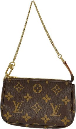 Louis Vuitton Brown Pouch (Pre-Owned)