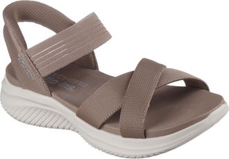 Skechers Ultra Flex 3.0 Sandal - Never Color Moc, Size 36 EU MOC 36, Moc, 5 UK