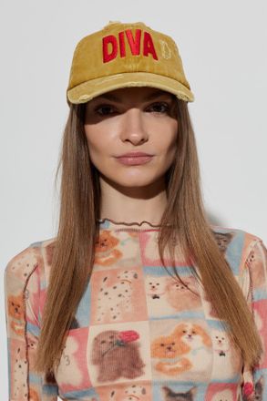 Carne Bollente Baseball Cap, Unisex, Yellow