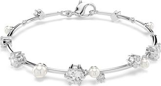 Swarovski Constella Bars WoMens Base Metal Bracelet - Silver 5707511 - One Size