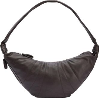 Christophe Lemaire Tassen, Dames, Bruin, ONE Size, Katoen, Grote Croissant Tas