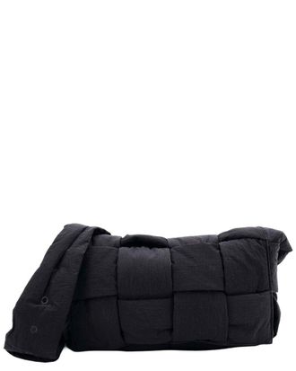 Bottega Veneta Padded Tech Cassette Crossbody Bag Intrecciato Nylon (Authentic Pre-Loved)