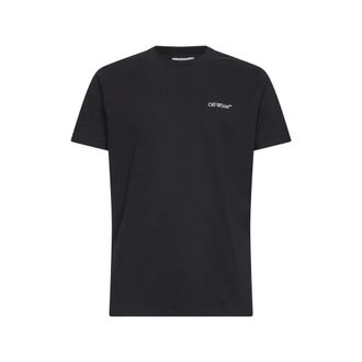 Off-white T-Shirts, male, Black, Size: 2XL Arrow Slim T-Shirt