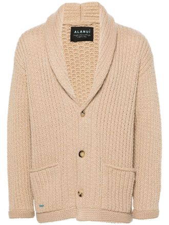 Alanui Geribbeld vest - Beige