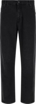 Balmain Hombre, Vaqueros, Negro, Talla: W33