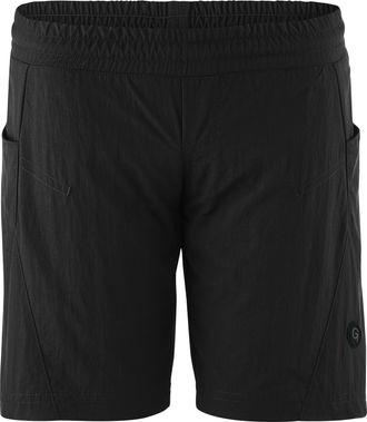 Gonso Fahrradhose GONSO Breg, Damen, Gr. 140, Normalgr&ouml;ssen, schwarz, 100% Polyamid, Hosen Fahrradhose, Kinder Bike-Shorts, MTB-Radhose mit Taschen, Sitzpol