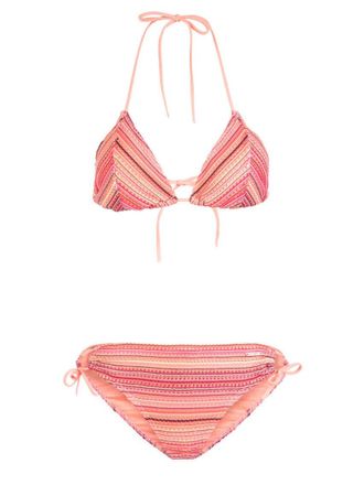 Protest B&uuml;gel-Bikini PROTEST Bikini BONDI 19, Damen, Gr. XS, EURO, rot (coral blaze), Obermaterial: 100% Polyester PES., Bikini-Sets B&uuml;gel-Bikini