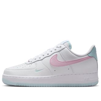 Nike (WMNS) Nike Air Force 1 07 White Pink Foam Glacier Blue IH0640-161