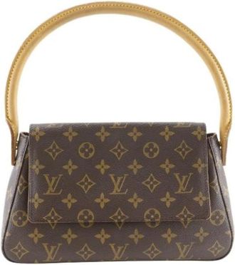 Louis Vuitton Pre-owned Handbags, female, Brown, Size: ONE SIZE Pre-owned Canvas Handbag